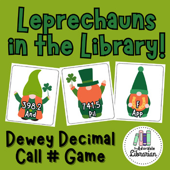 Preview of Leprechauns in the Library! - Dewey Decimal Call Number Game -St. Patrick's Day