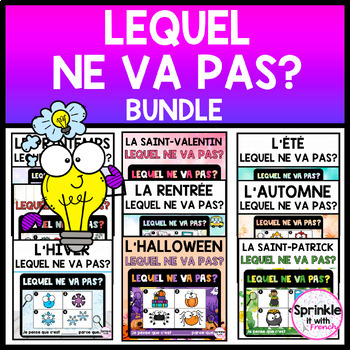 Preview of Lequel ne va pas | L'intrus Bundle