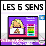Les 5 sens Boom Cards™️ | French 5 Senses Boom Cards™️