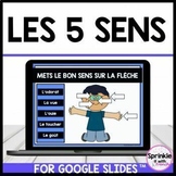 Les 5 sens for Google Slides™️ | French 5 Senses Digital A