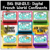 Les 7 Continents Du Monde BUNDLE | French Global Communities Unit