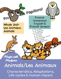 Les Animaux/Animals (FULL UNIT) Grade 2 Ontario Science.