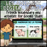 Les Animaux BUNDLE | French Animal Vocabulary Activities |