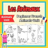 Les Animaux Unit - Animals French Unit For Beginners (Anim