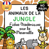 Jungle Animaux Early lecture livre en carton avec Wiggly yeux Lion singe Zèbre 