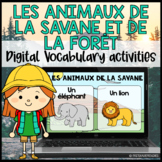 Les Animaux de la Savane et de la Forêt | French Animals |
