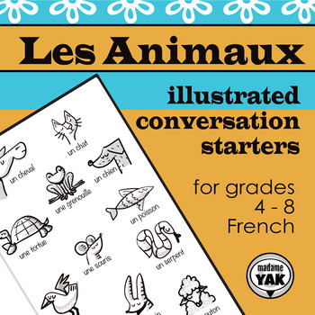 Core French Les Animaux Worksheets Teaching Resources Tpt