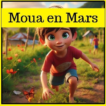 Preview of Reading comprehension Exciting  Les Aventures de Mars de Moua 2024 Short Stories