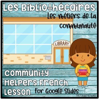 Preview of Les Bibliothécaires | Les Métiers de la Communauté | French Community Helpers