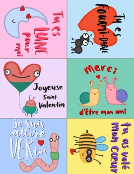 Preview of Les Cartes de Saint-Valentin