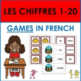 Les Chiffres et les Nombres 1-20: French Numbers 1-20 GAMES