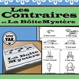 Les Contraires et La Boîte Mystère/ FRENCH Opposites and M