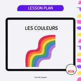 Les Couleurs | Lesson Plan | Printable | Slideshow | Frenc