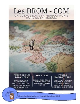 Preview of Les DROM - COM : un voyage dans la francophonie 