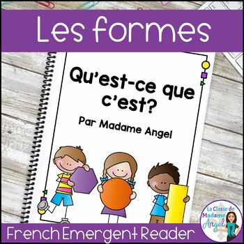 Preview of Les formes en 2D | French 2D Shapes Emergent Reader