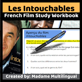 Preview of Les Intouchables | French Student Movie Companion Workbook
