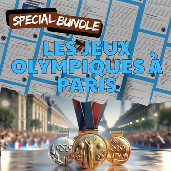 Preview of Les Jeux Olympiques de Paris 2024 | French Paris 2024 Olympic Games|Bundle promo