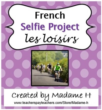 Preview of Les Loisirs French Project - French Free Time Activities Project