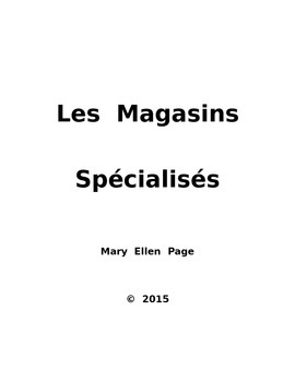 Preview of Les Magasins Specialises (ERIE)