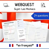 Les Micmacs **French Webquest**- Indigenous History and Cu