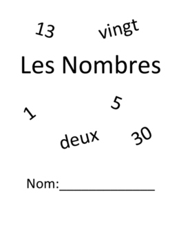 Preview of Les Nombres