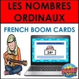 Les Nombres Ordinaux: French Ordinal Numbers Boom Cards