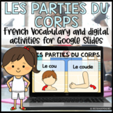 Les Parties Du Corps | French Body Parts | Digital Activit