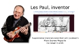 Les Paul - inventor of Electric Guitar