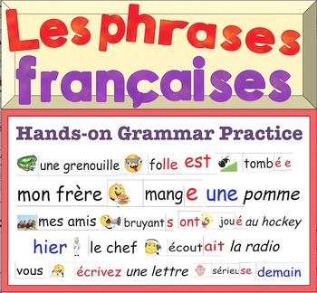 Preview of Les Phrases - French Sentence Builder