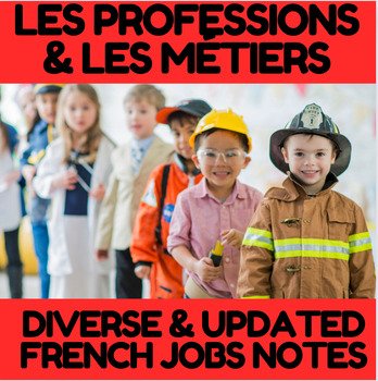 Preview of Les Profession & Métiers | French Jobs Google™ Notes