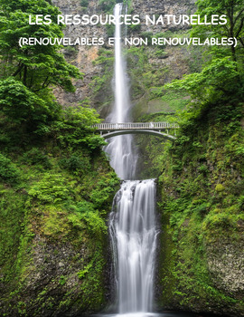 Preview of Les Ressources Naturelles renouvelables et non renouvelables, French (#112)