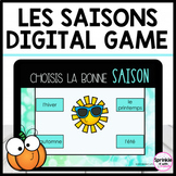 Les Saisons Digital Game | French Seasons Interactive Game