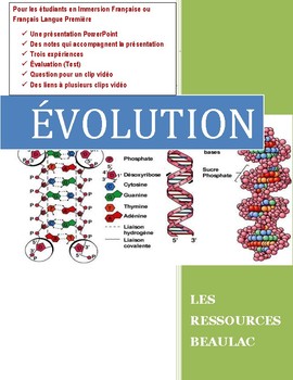 Preview of Les Sciences Naturelles: Évolution