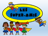 Les Super-Amis-French Super Friends – Reading Comprehension Activity Packet