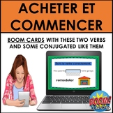 Les Verbes Comme Acheter et Commencer: BOOM CARDS