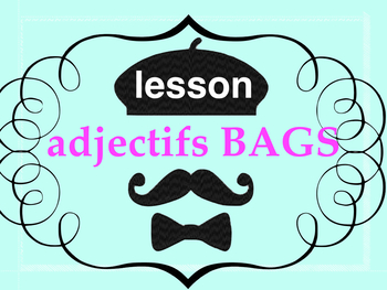 Preview of Les adjectifs devant le nom - lesson