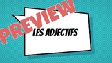 Les adjectifs en français BUNDLE || French Adjectives BUNDLE