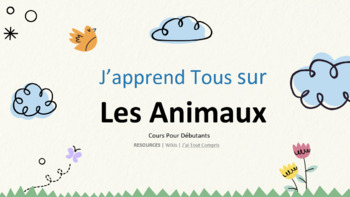 Preview of Les animaux