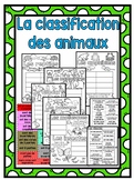 Les animaux (classifications) - Animals (en français)