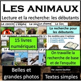 Les animaux: livres documentaires (Animals: French reading)