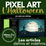 Les articles définis et indéfinis | L’Halloween | Pixel Ar