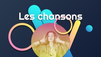 Preview of Les chansons! FRENCH - Introduction to songs, songwriting, musical terminology