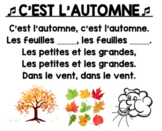 Les chansons des saisons - French Seasons Songs