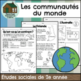 Les communautés du monde (Grade 2 Ontario FRENCH Social Studies)