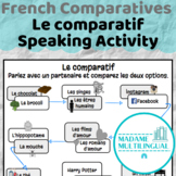 Les comparatifs | Interpersonal Speaking | French Comparat