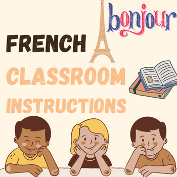 Preview of Les consignes de classe en français (Classroom Instructions in French)