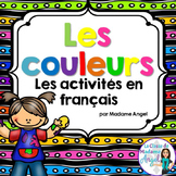 Les couleurs:  French Activities for teaching colours (colors)