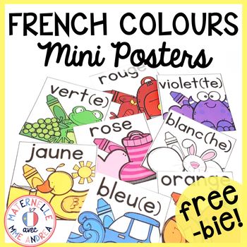 Les couleurs - MINI affiches (FRENCH Mini Colour Posters)