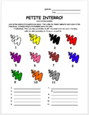 Les couleurs - Petite interro (Colors in French - Quiz)