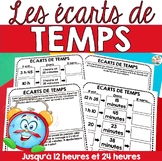 Les écarts de temps ( Heures et minutes )  - French Time M